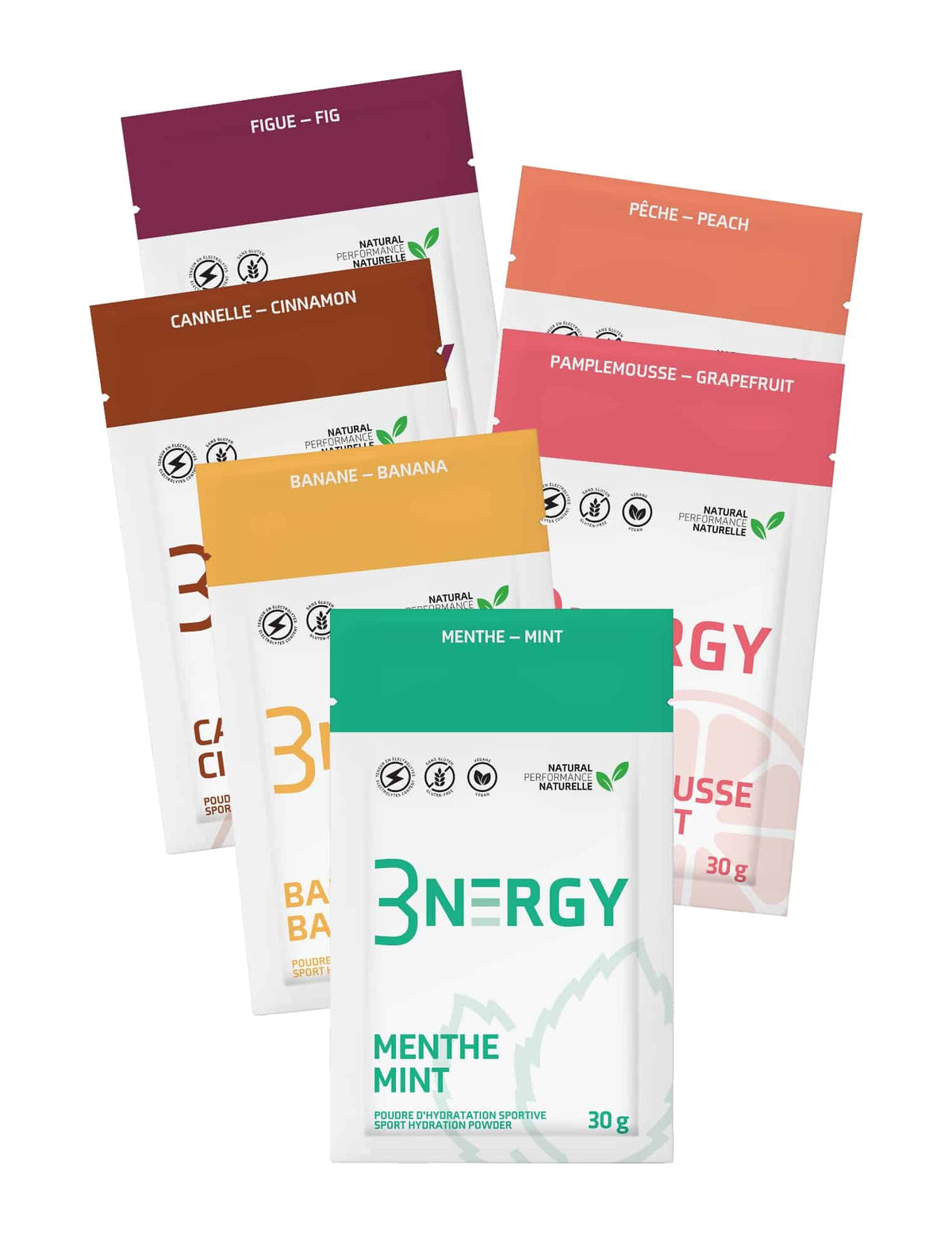 Ensemble Découverte - Poudre d'Hydratation Sportive (6 sachets)