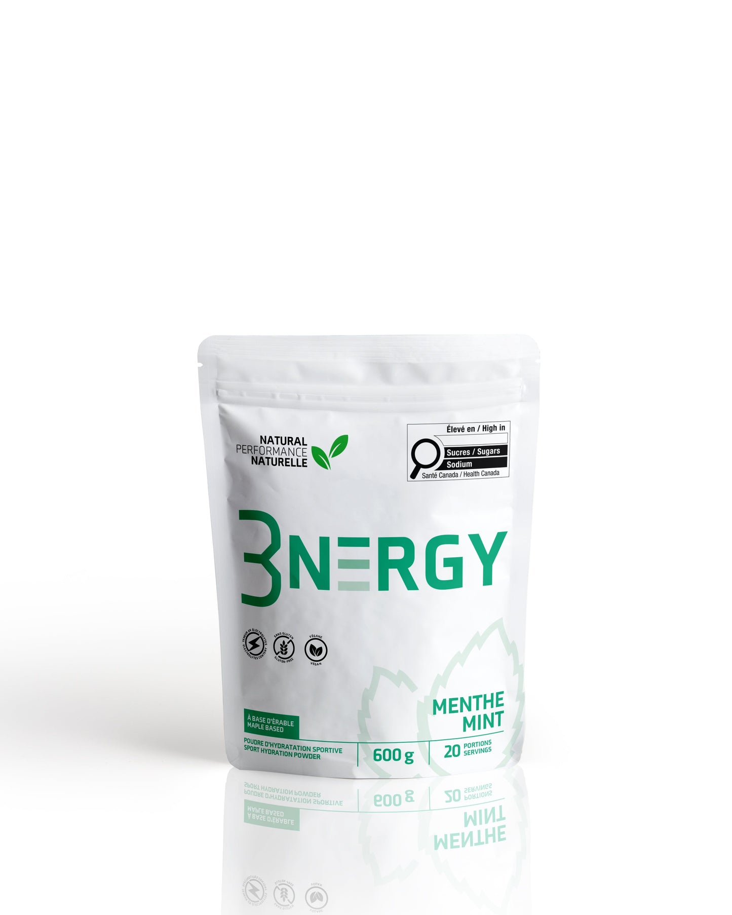 Poudre d'Hydratation Sportive à Base de Sucre d'Érable